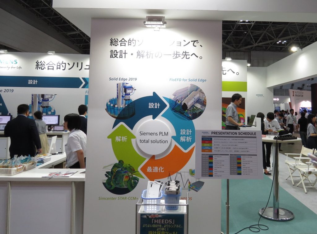 『 Siemens PLM total solution 』　総合ソリューションで、設計・解析の一歩先へ。　